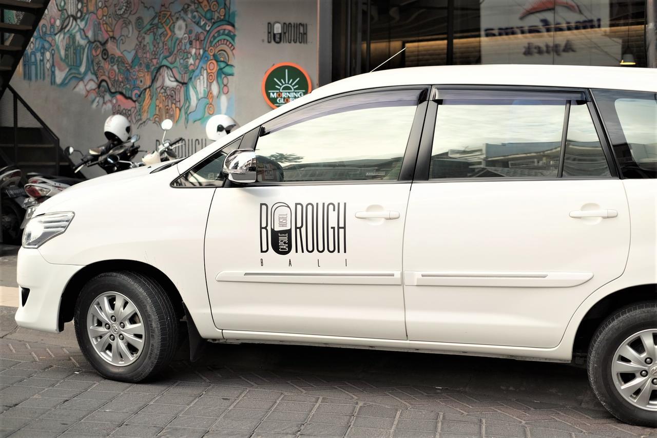 Borough Capsule Hostel Bali Legian Kültér fotó